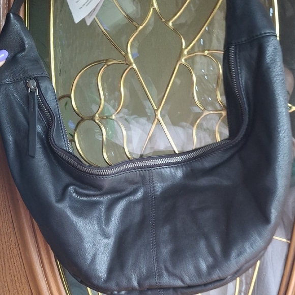 Free People Black Leather Bag - Picture 3 of 11